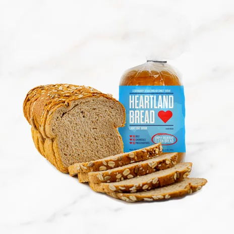 Light Oat Bran heartland bread